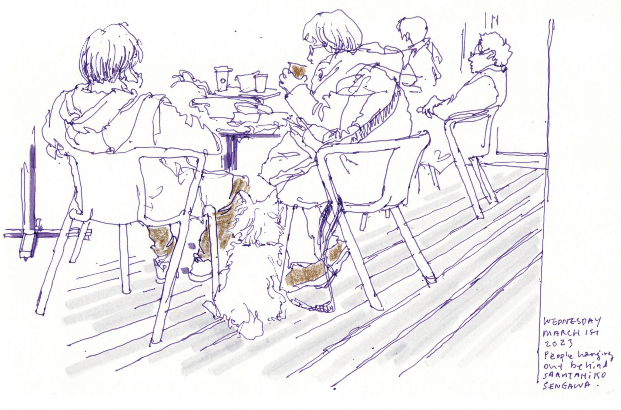Mariya Suzuki《仙川の猿田彦珈琲で》