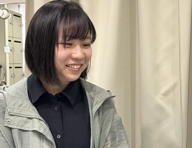 高橋あずささん(終のすみか)インタビュー写真