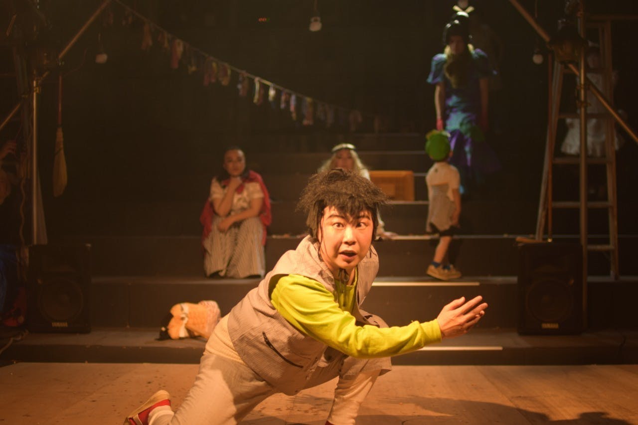 劇団野らぼう『内側の時間』舞台写真(撮影:山下由)