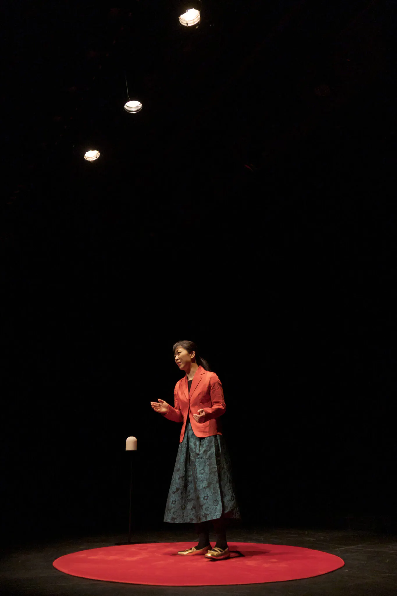 『いつか来る、わたしの埋葬のためのレクチャー』舞台写真01