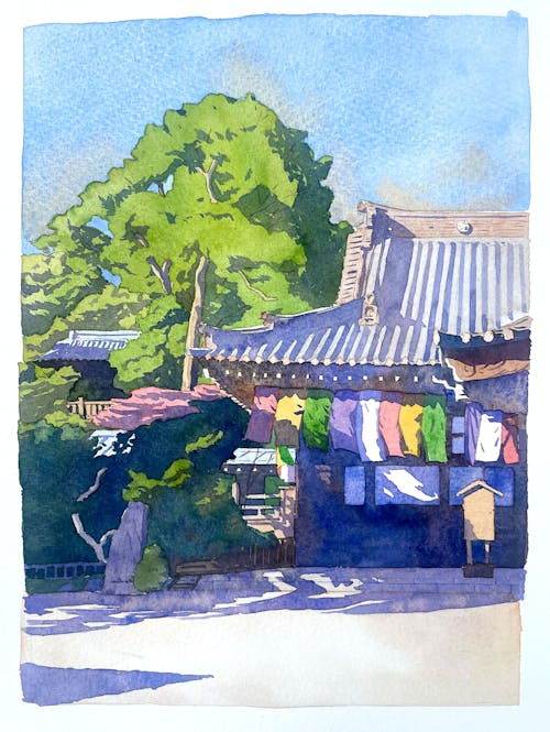 アイザワ ディーン《街の形》