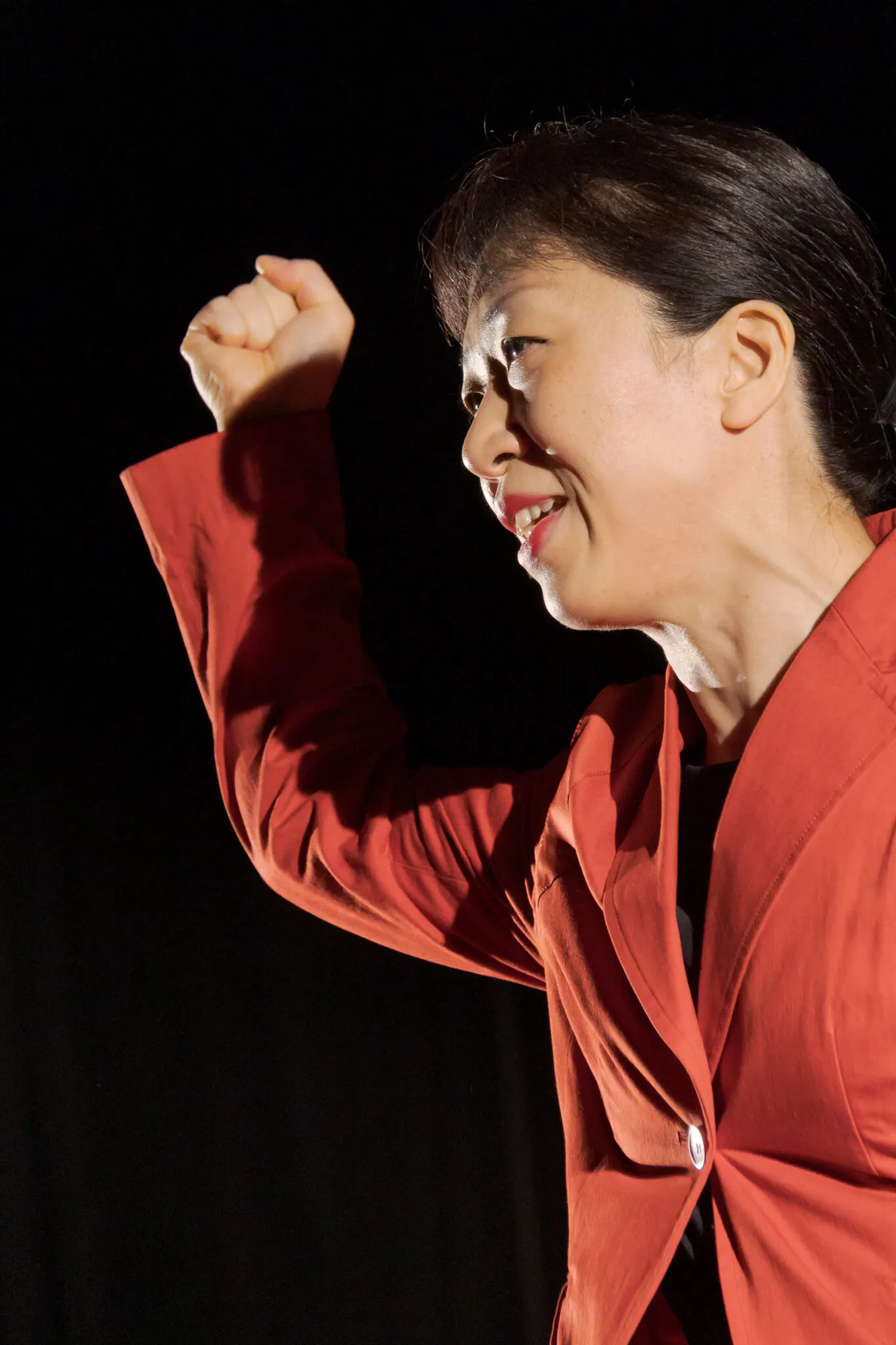 『いつか来る、わたしの埋葬のためのレクチャー』舞台写真01